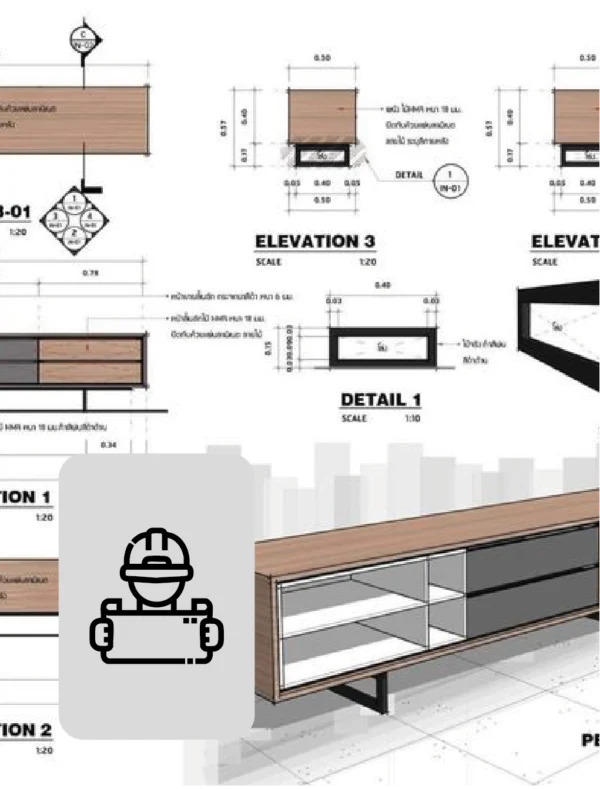 [ CAR ] Planos Construcción CARPINTERIAS